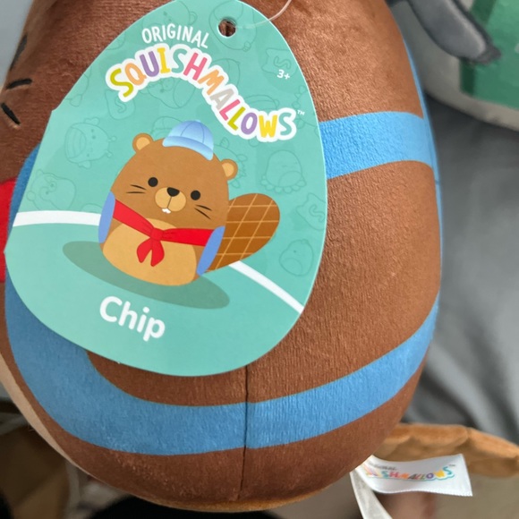 New 8” Chip the Beaver Squishmallows - Picture 9 of 11